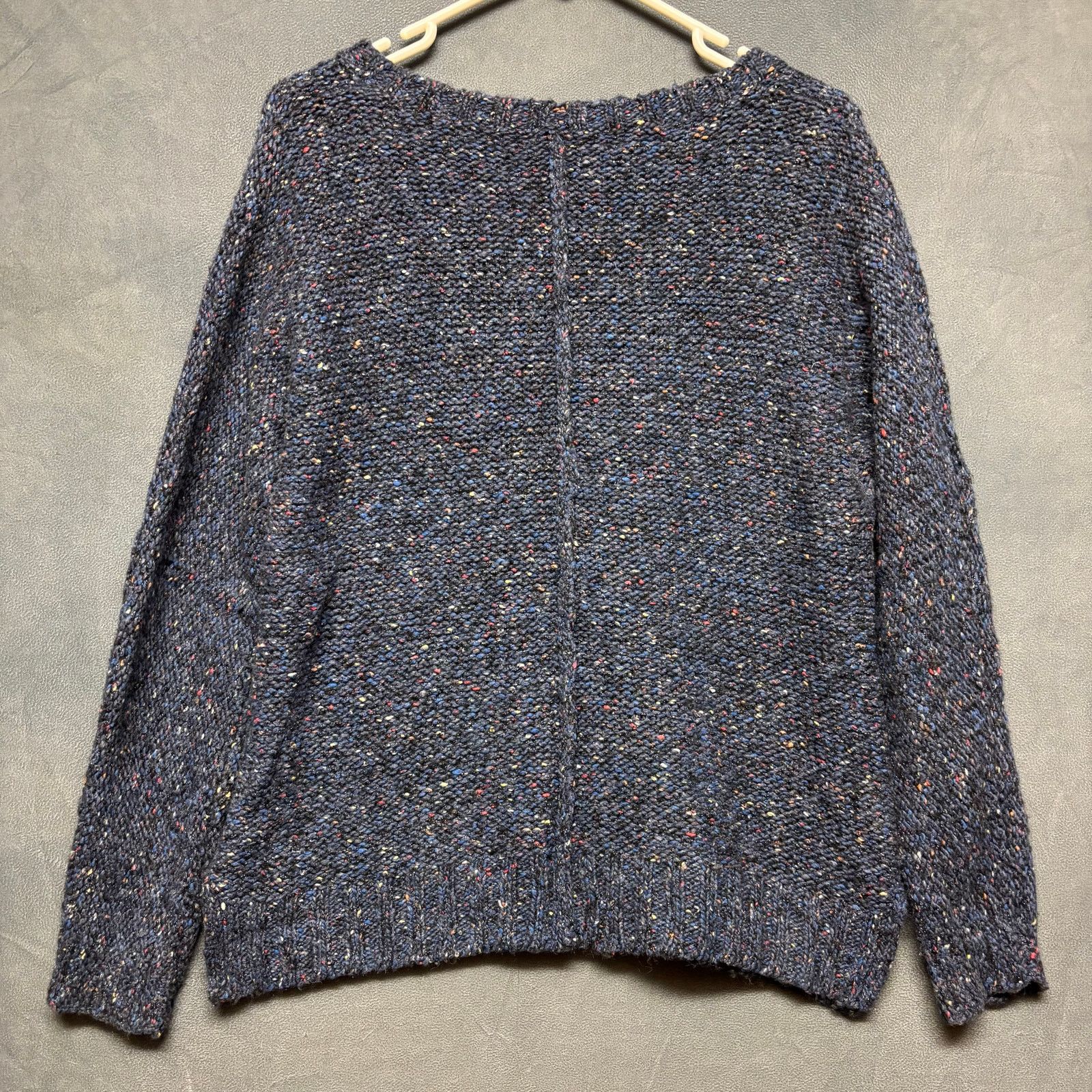 Lucky Brand Lucky Brand V Neck Knit Sweater Multicolor Speckled Wool BLD Size M / US 6-8 / IT 42-44 - 15 Thumbnail