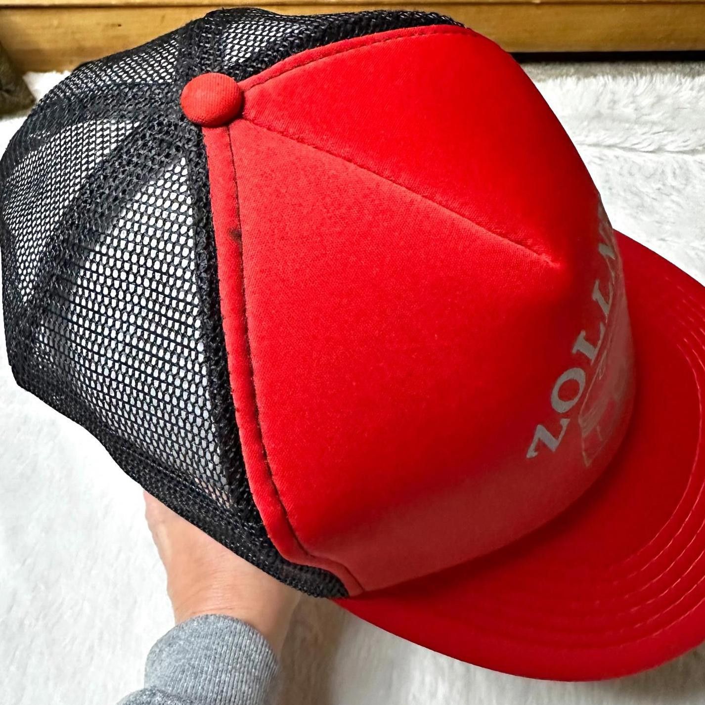 Vintage Vintage Sportco Zollner Red Mesh Trucker Hat Snapback Unisex Size ONE SIZE - 6 Thumbnail