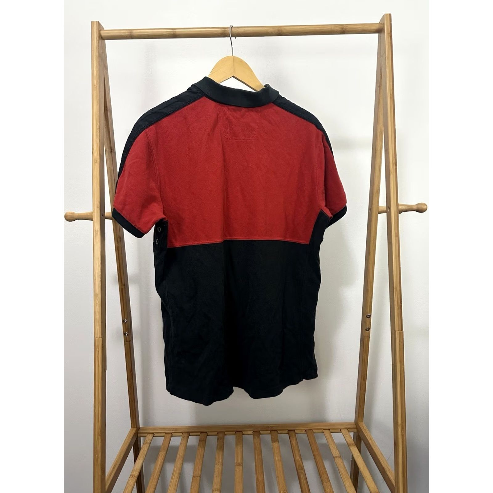 Polo Ralph Lauren VTG Polo Ralph Lauren Polo Shirt XL Red Rafting Whitewater Guide Big Pony Class IV Rugby Shirt Mens Size US XL / EU 56 / 4 - 2 Thumbnail