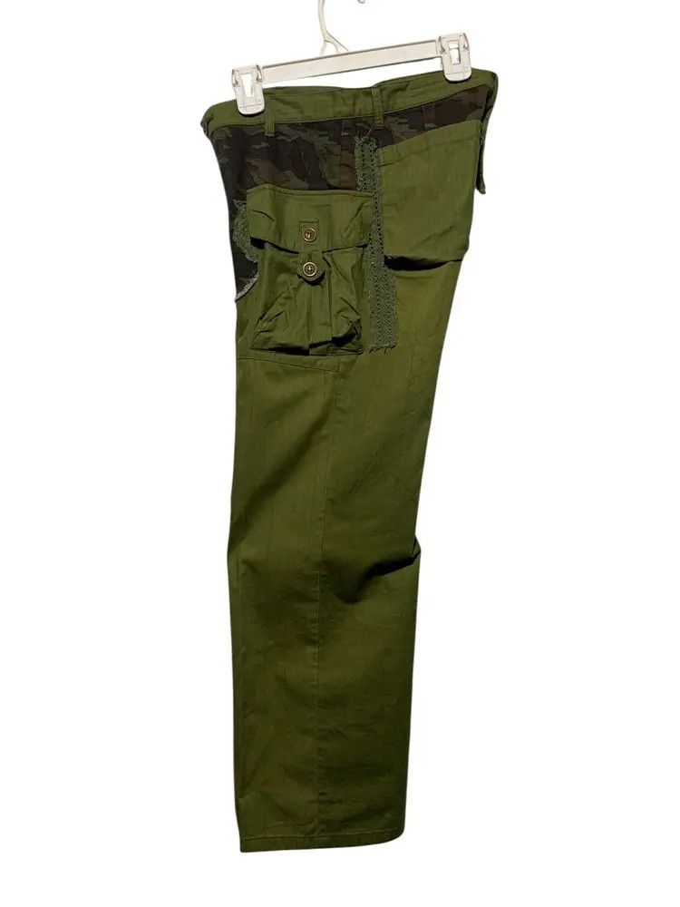 Japanese Brand Sunao kuwahara reconstructed wide leg cargo pants by isse Size US 30 / EU 46 - 13 Thumbnail