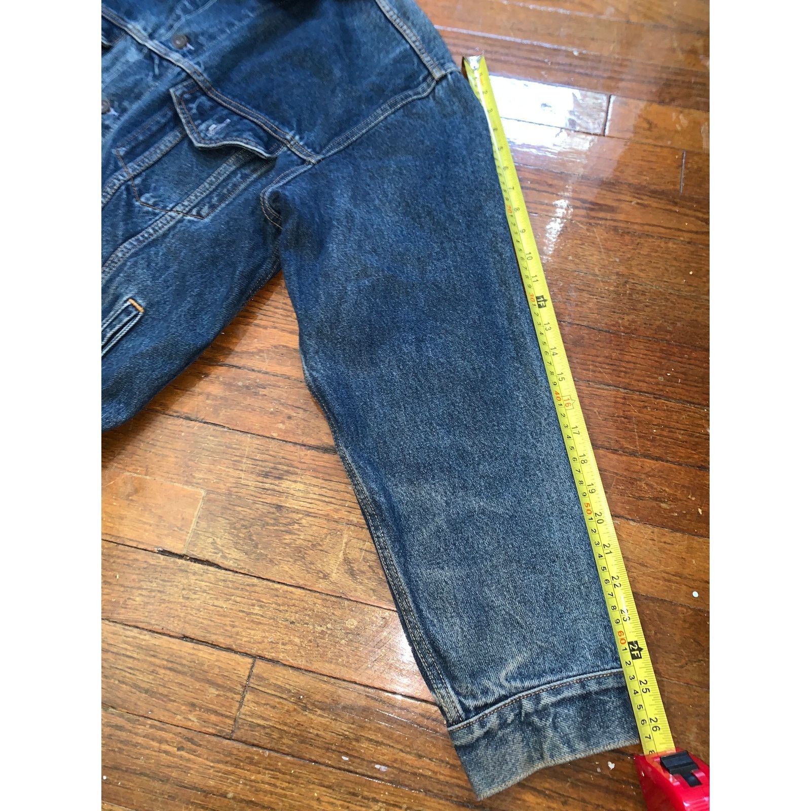 Levi's Levi Strauss Signature Denim Jacket Mens XL Medium Dark Wash Size US XL / EU 56 / 4 - 10 Thumbnail