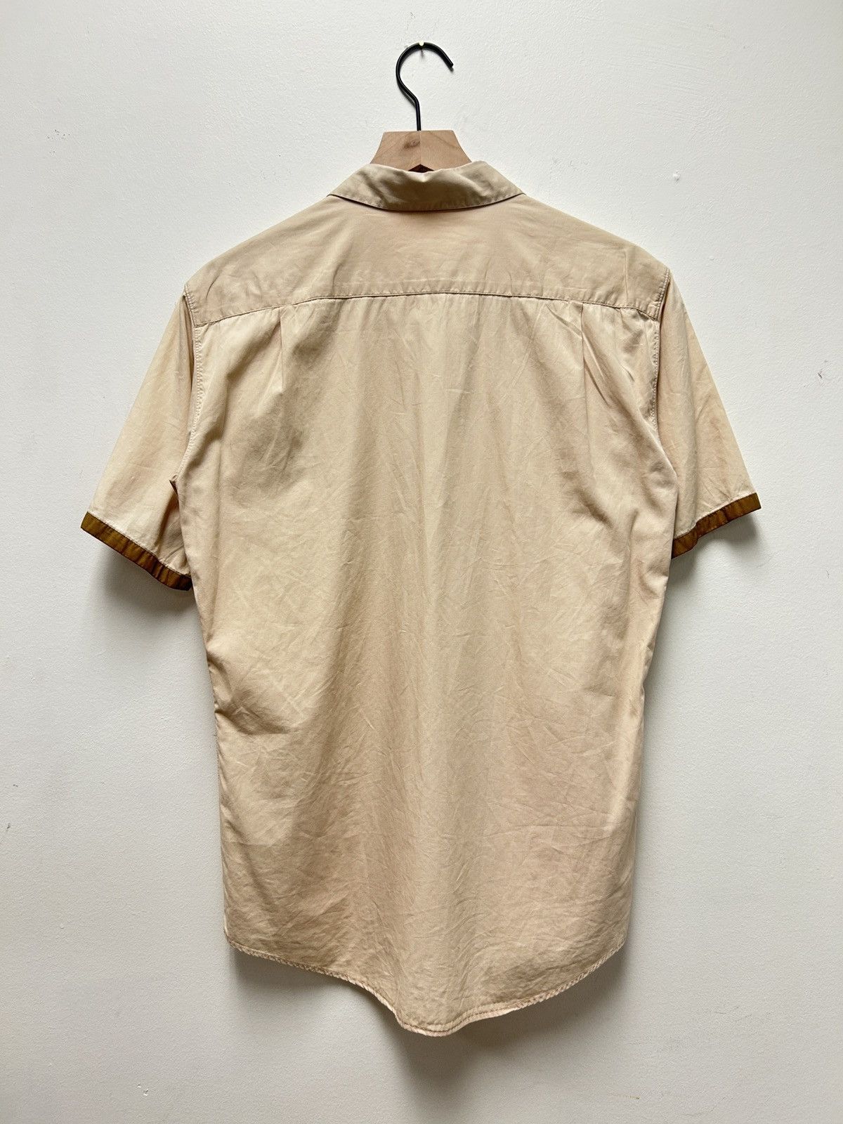 Helmut Lang 1999 Nylon Trim Cotton Button Up Size US M / EU 48-50 / 2 - 5 Thumbnail