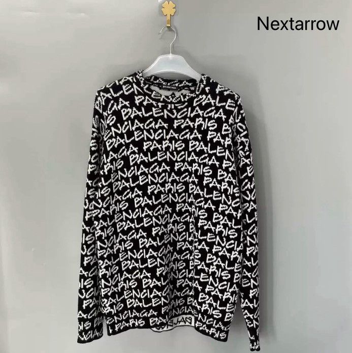 Balenciaga Balenciaga Straw Bullet Curtain Sweater2412-Nextarrow Size US S / EU 44-46 / 1 - 1 Thumbnail