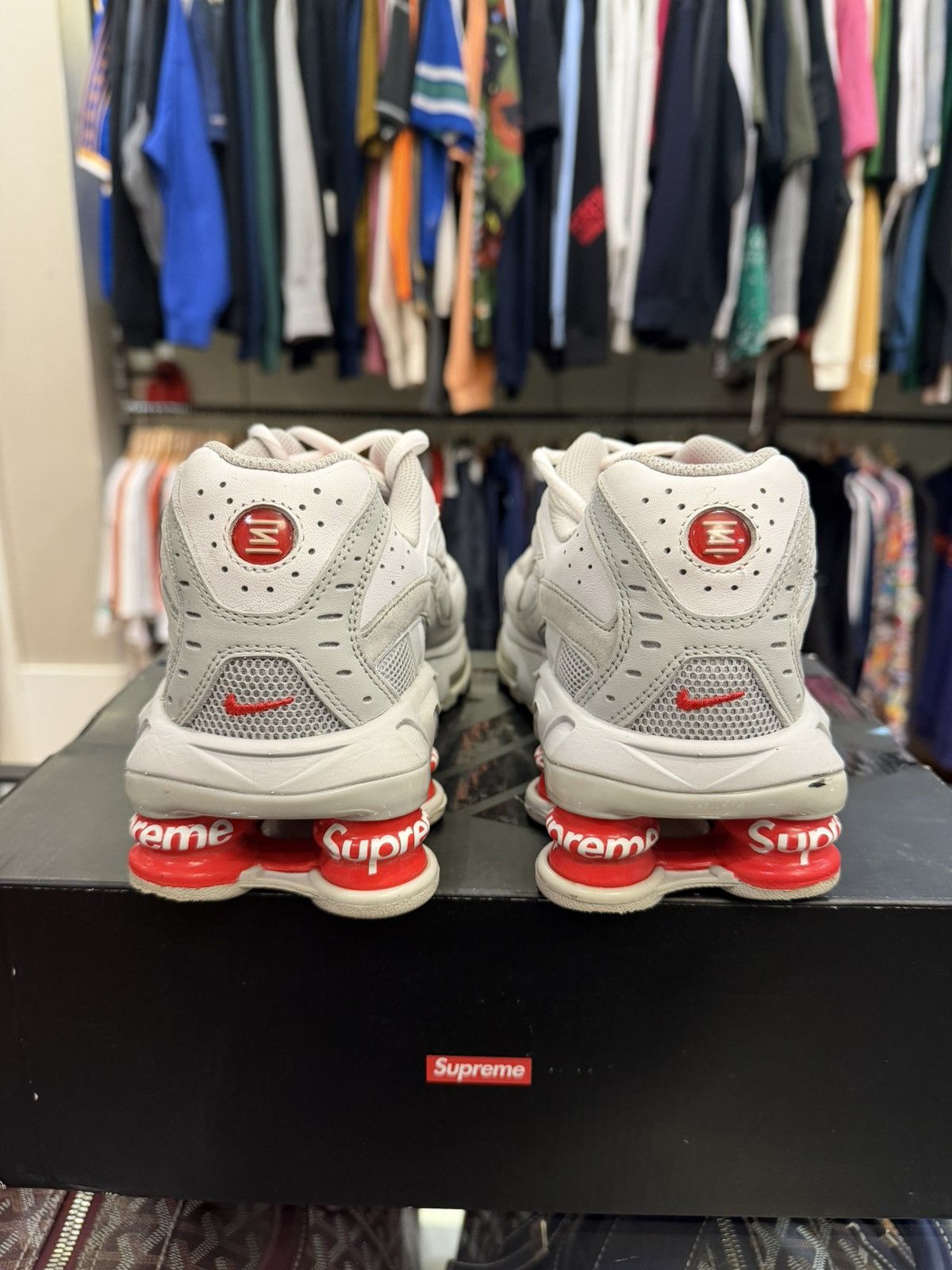 Nike × Supreme Nike Shox Ride 2 SP 'Supreme White Size US 10 / EU 43 - 3 Thumbnail