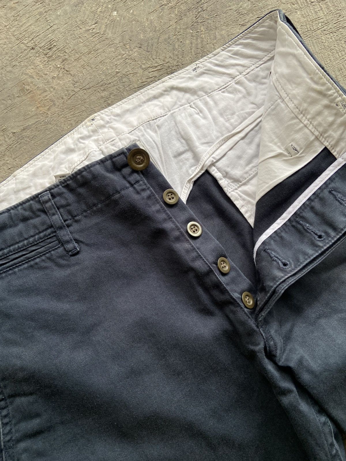 Visvim SS12 Visvim - Chinos Pants Size 2 Navy Made in Japan Size US 30 / EU 46 - 4 Thumbnail
