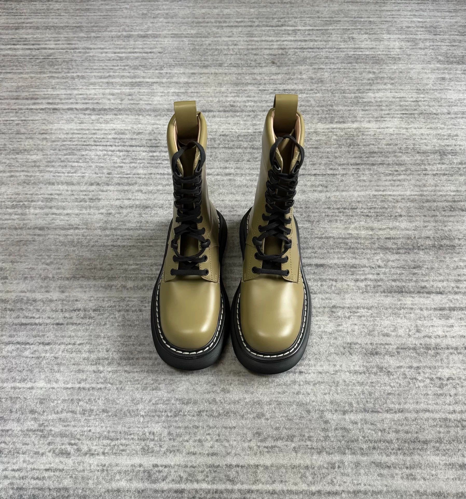 Bottega Veneta Bottega Veneta Swell Knee High Combat Boots Size US 6 / IT 36 - 1 Thumbnail