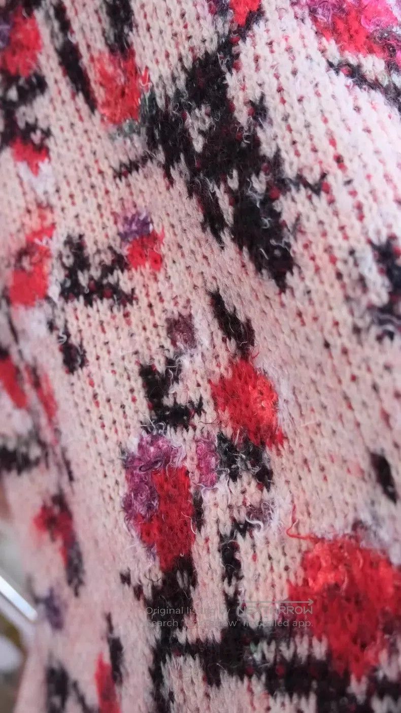 Comme des Garcons Comme Des Garcons Knitted sweater knitted flower sweater Size S / US 4 / IT 40 - 7 Thumbnail