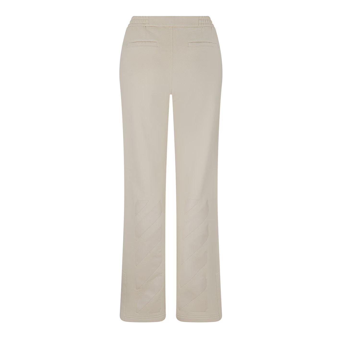 Off-White o1g2r1mq1224 Sweatpant in Ivory Size 32" / US 10 / IT 46 - 2 Thumbnail