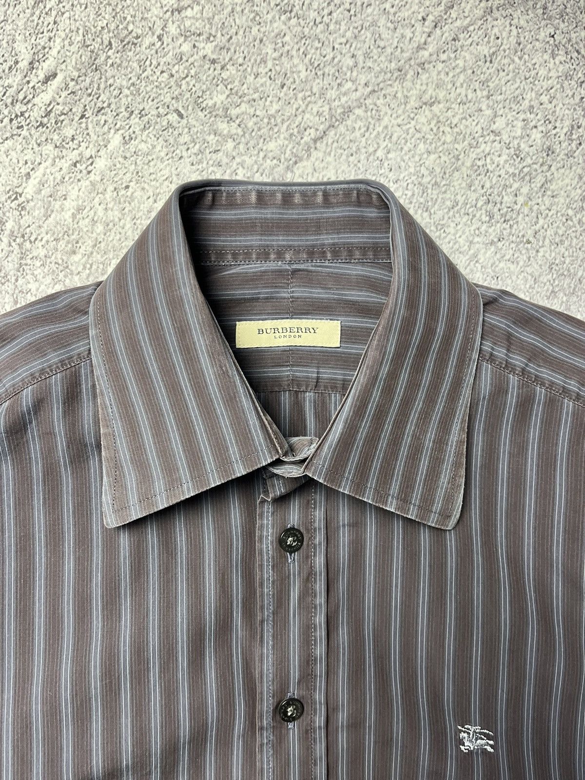 Burberry Burberry Nova Check Long Sleeve Shirt Luxury Size US M / EU 48-50 / 2 - 8 Thumbnail