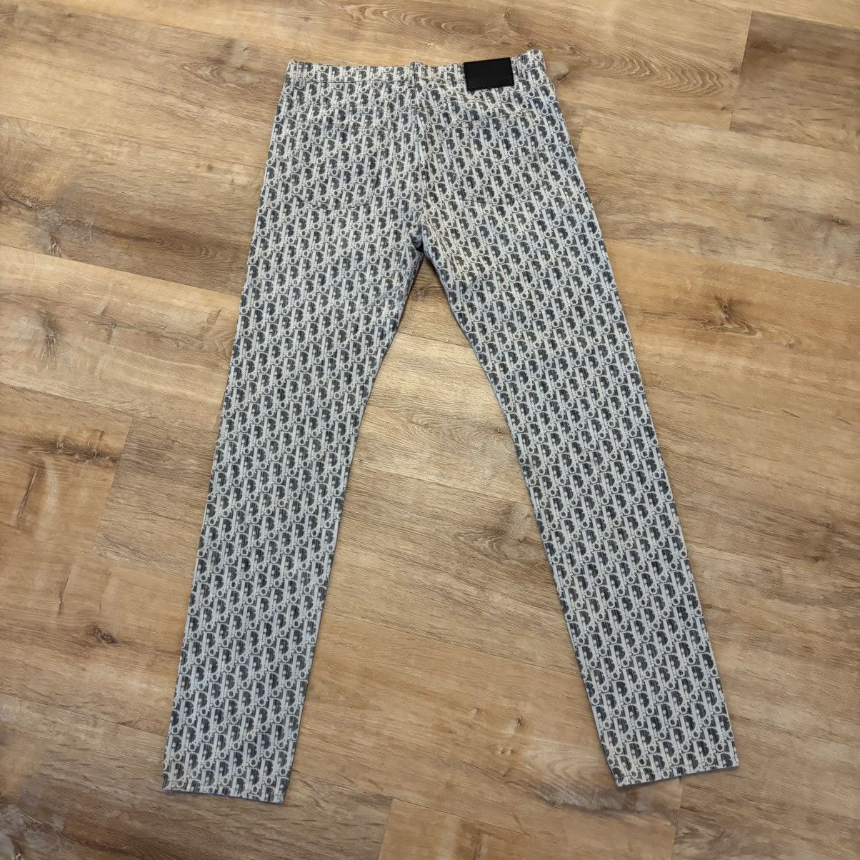 Dior Dior Black Oblique logo Jeans Size 32 Size US 32 / EU 48 - 2 Thumbnail