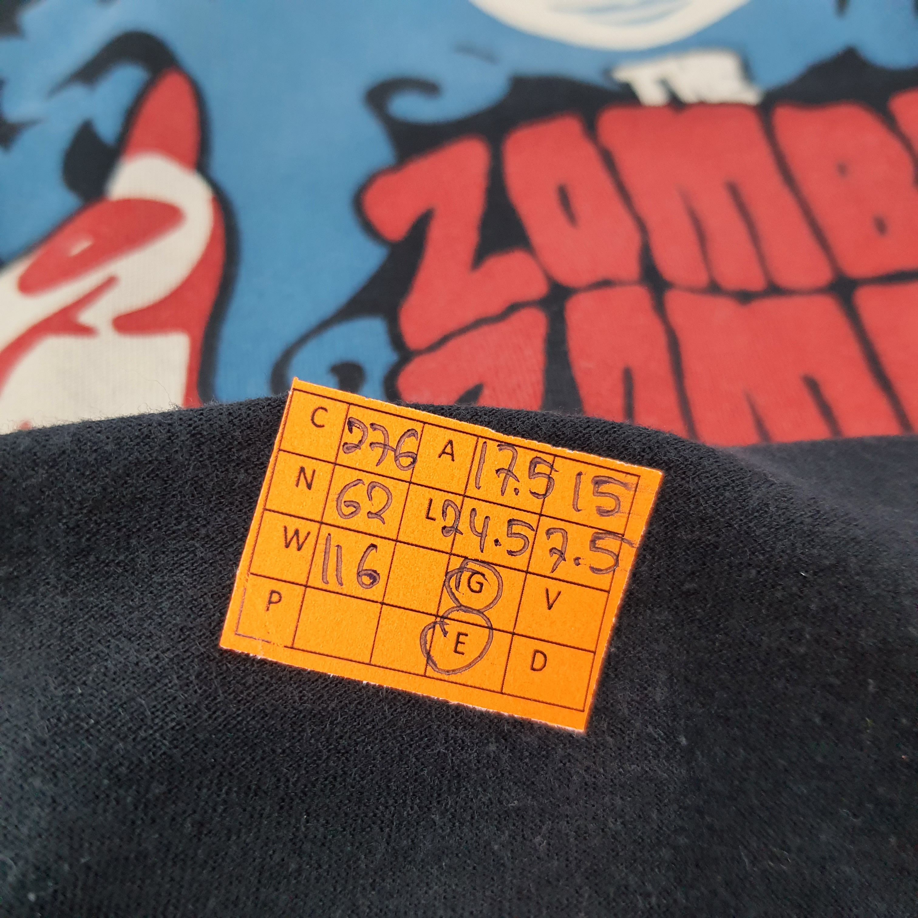 Hysteric Glamour Vintage HYSTERIC GLAMOUR Zombie Graphic Tee T-Shirt C276N62 Size US S / EU 44-46 / 1 - 9 Thumbnail
