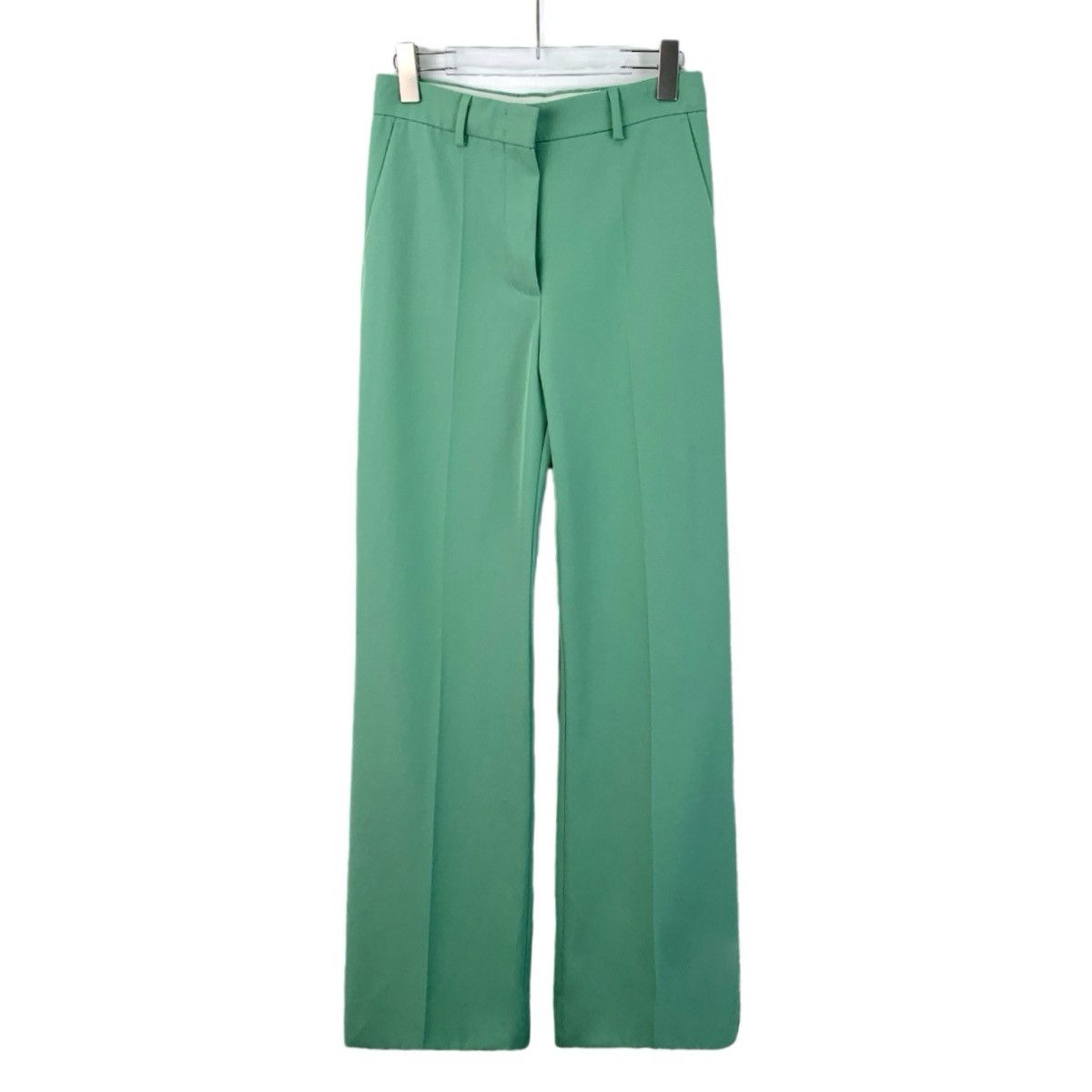 Sportmax Grade A J15875 Sportmax Green Wool Casual Suit Pants K26WX Size 25" / US 0 / IT 36 - 1 Thumbnail