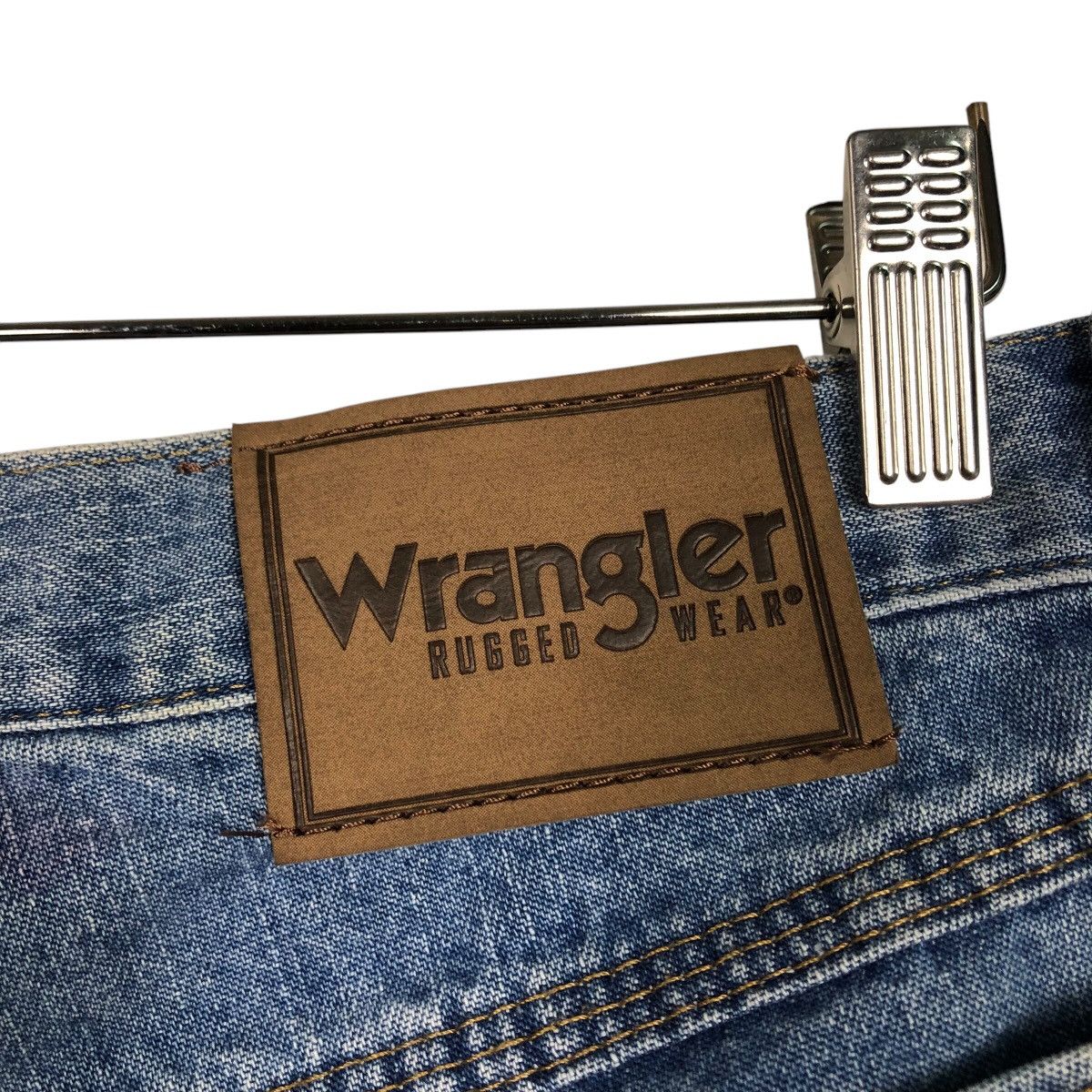 Japanese Brand × Vintage 📌Vintage Wrangler Denim Jeans Worker Wear Issey Miyake Size US 32 / EU 48 - 16 Thumbnail