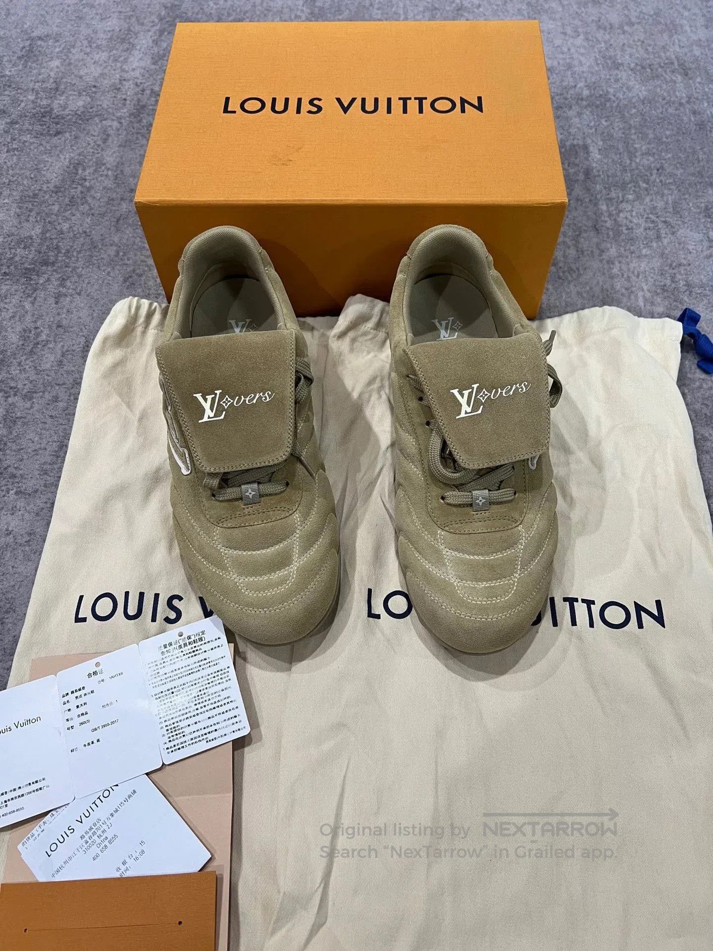 Louis Vuitton LV Suede Football Shoes. Size US 7 / EU 40 - 1 Thumbnail