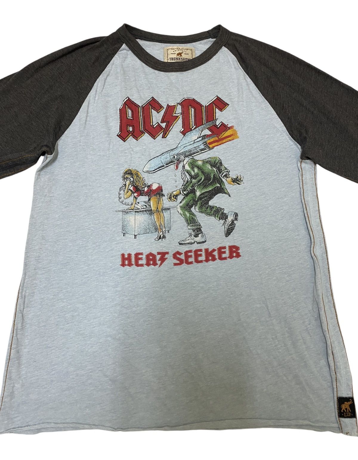 AC/DC × Band Tees × Trunk Ltd ACDC x Trunkshow Limited Heat Seeker 3 Quarter Shirt (C3) Size US M / EU 48-50 / 2 - 2 Thumbnail