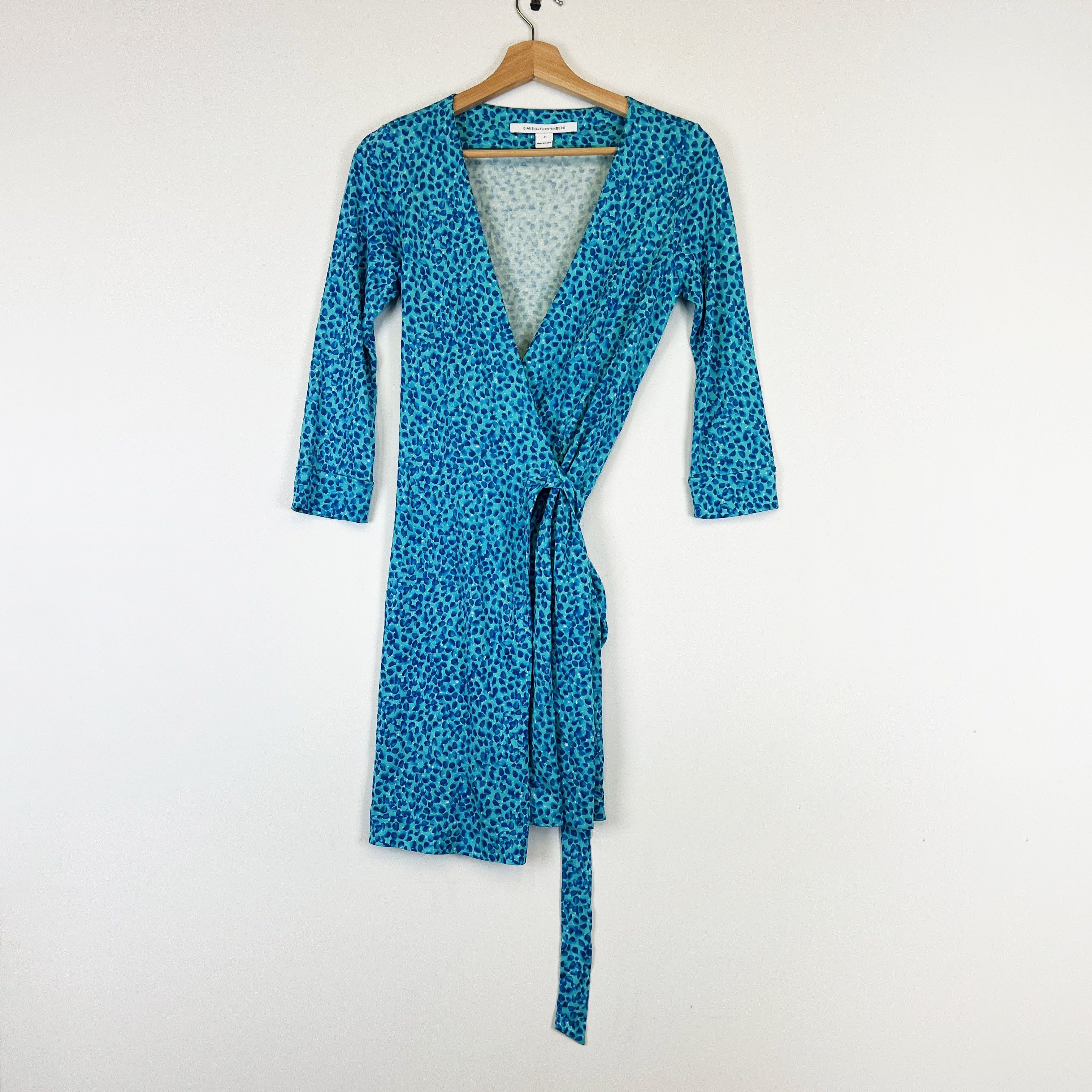 Diane von Furstenberg Diane Von Furstenberg Julian Two Silk Jersey Size XS / US 0-2 / IT 36-38 - 1 Thumbnail