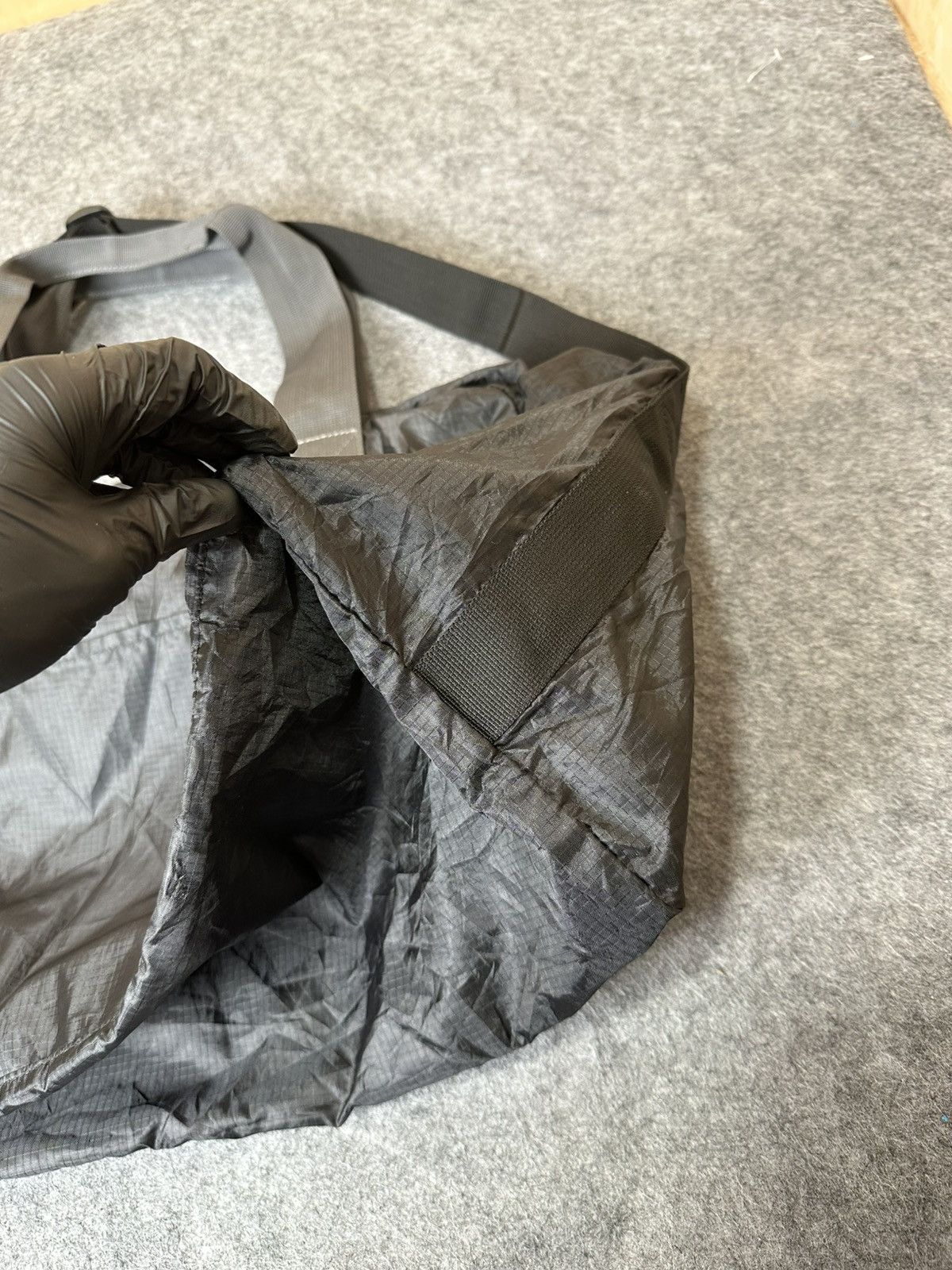 Adidas adidas Sport Bag featuring grey straps and a white logo. Size ONE SIZE - 4 Thumbnail