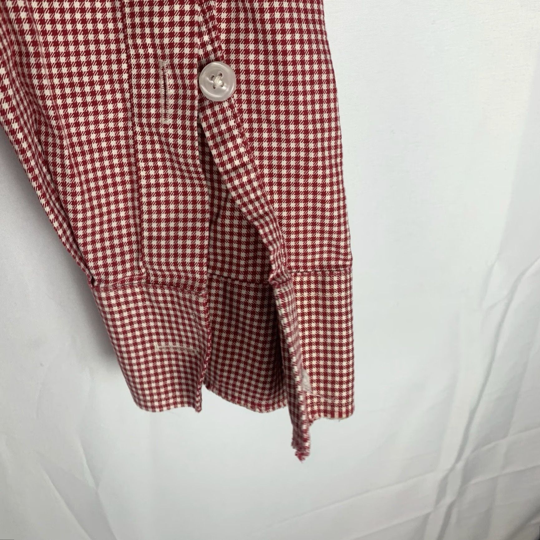 Orvis Orvis Shirt Mens Large Red Gingham Check Long Sleeve Button-Down Cotton Regular L Mens Womens? Size US L / EU 52-54 / 3 - 5 Thumbnail
