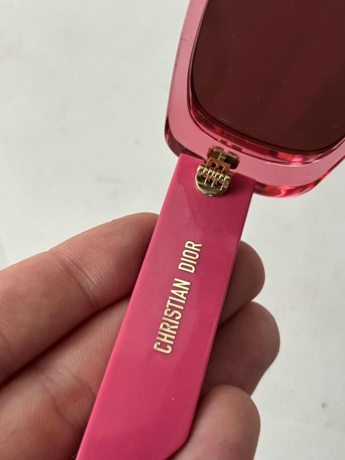 Dior Dior Wildior Pink Sunglasses Size ONE SIZE - 6 Thumbnail