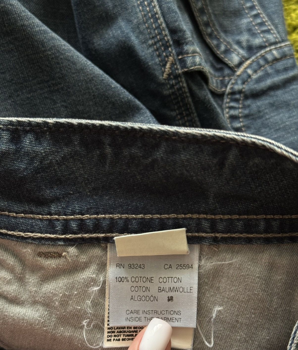 Diesel Diesel 2000s vintage carpenter denim maxi skirt Y2K Size 28" / US 6 / IT 42 - 10 Thumbnail