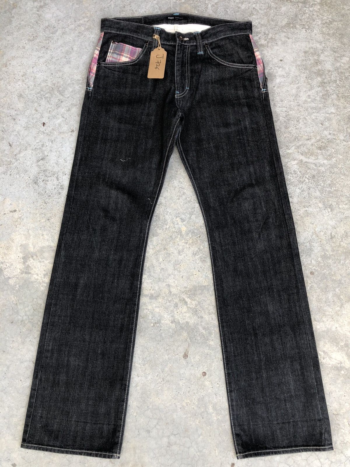 Japanese Brand Japanese Concave attempt Distressed Jeans Size US 32 / EU 48 - 3 Thumbnail