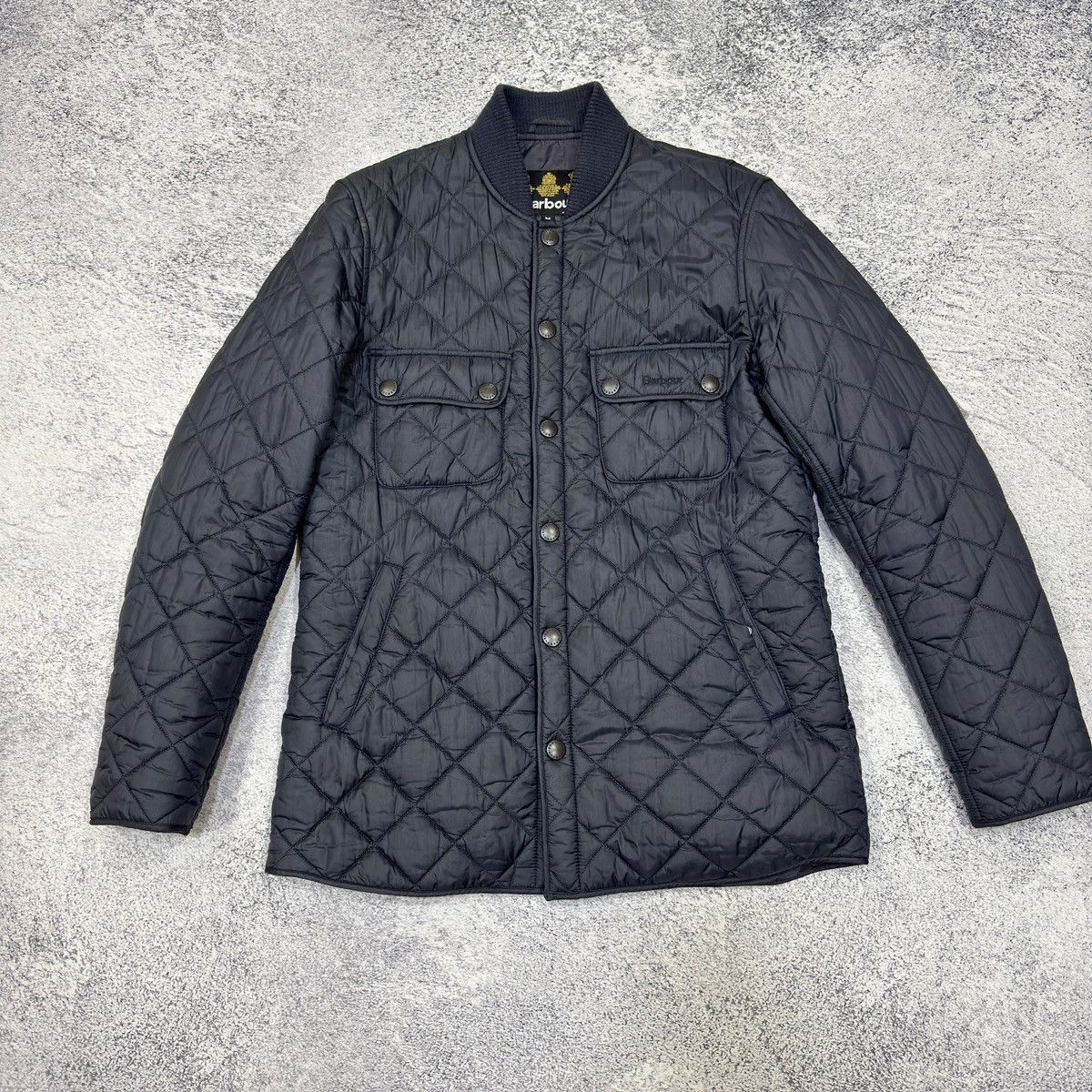 BEAMS別注 Barbour 2 layer transport jacket Barbour Beams 2 Layer Transport Jacket / Mens / Navy / Rrp £230
