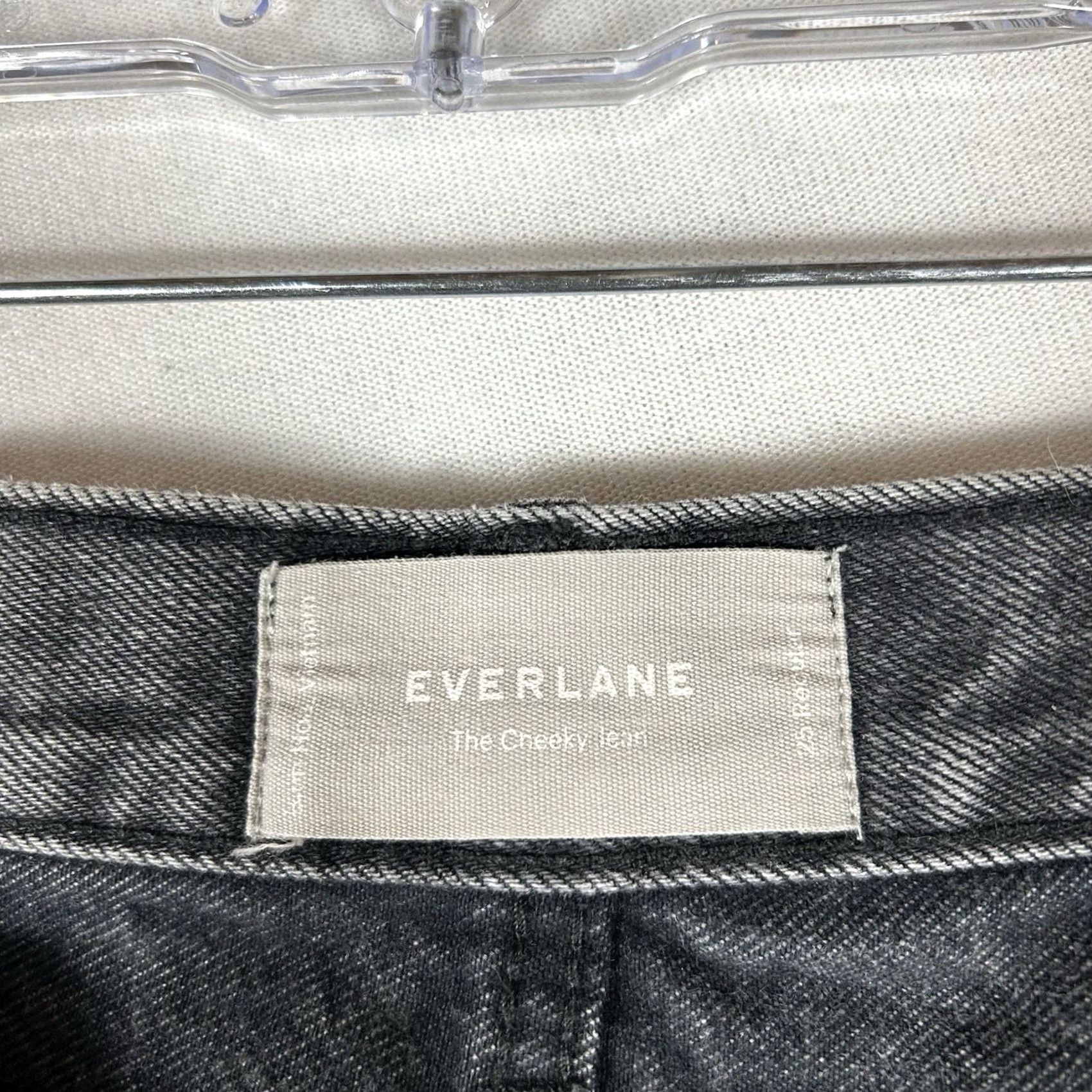 Everlane Everlane Jeans The Cheeky 25R Gray Denim Buttonfly Straight Womens Regular Size 25 Gray Denim Jeans 90s Theme Vintage No Size 42" / US 20 - 5 Thumbnail