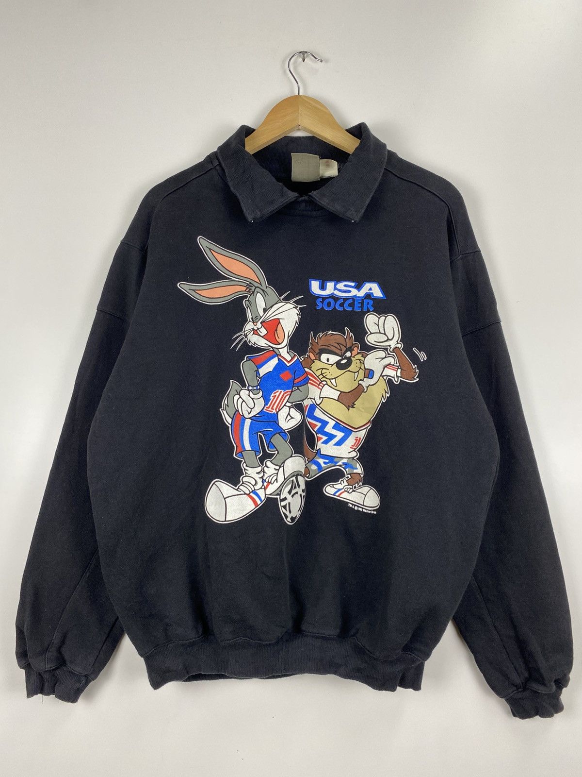 Vintage Vintage 1993 USA Soccer Sweatshirt Size US M / EU 48-50 / 2 - 3 Thumbnail