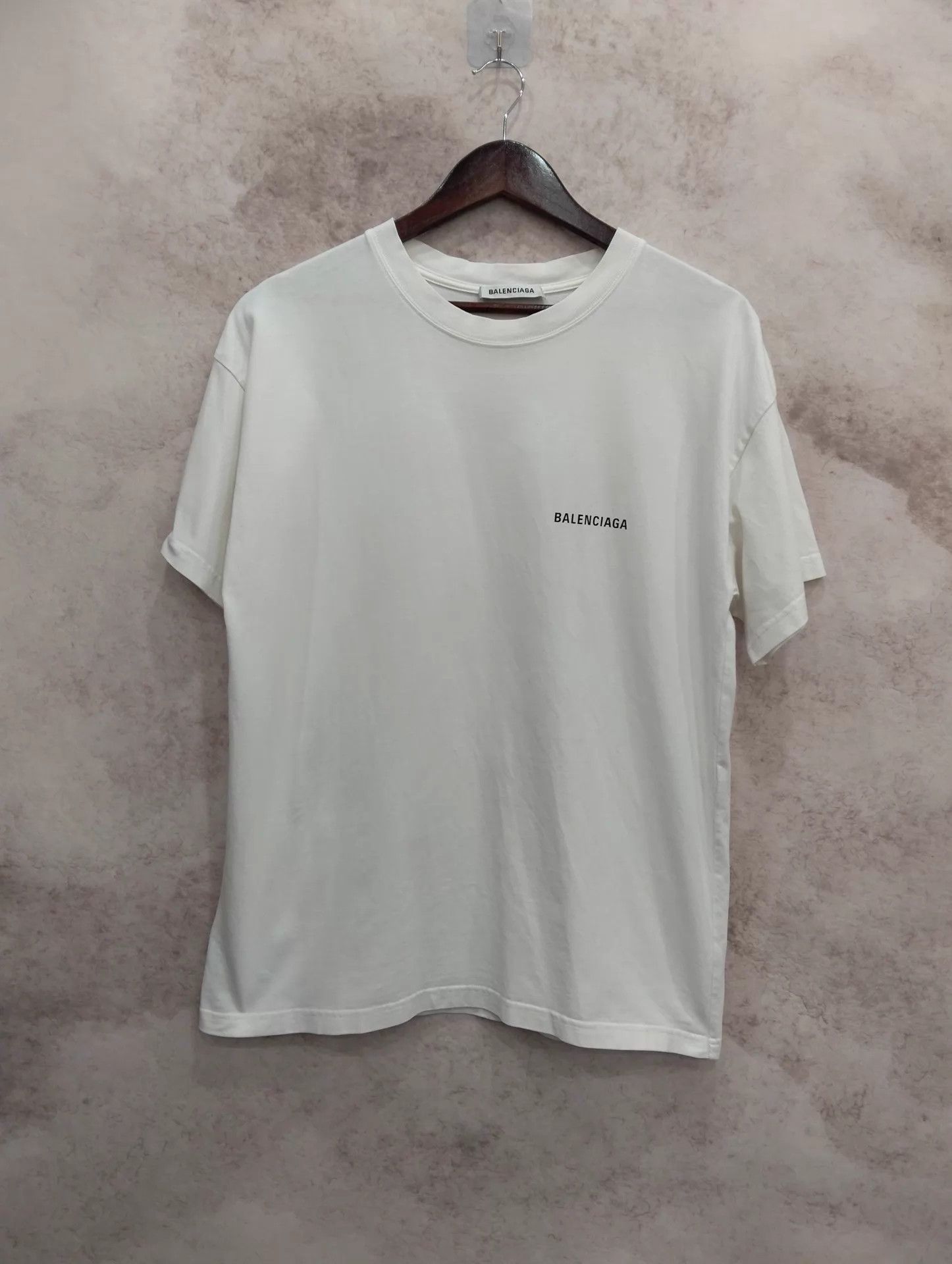 Balenciaga Balenciaga white SS T-shirt S Size S / US 4 / IT 40 - 1 Thumbnail