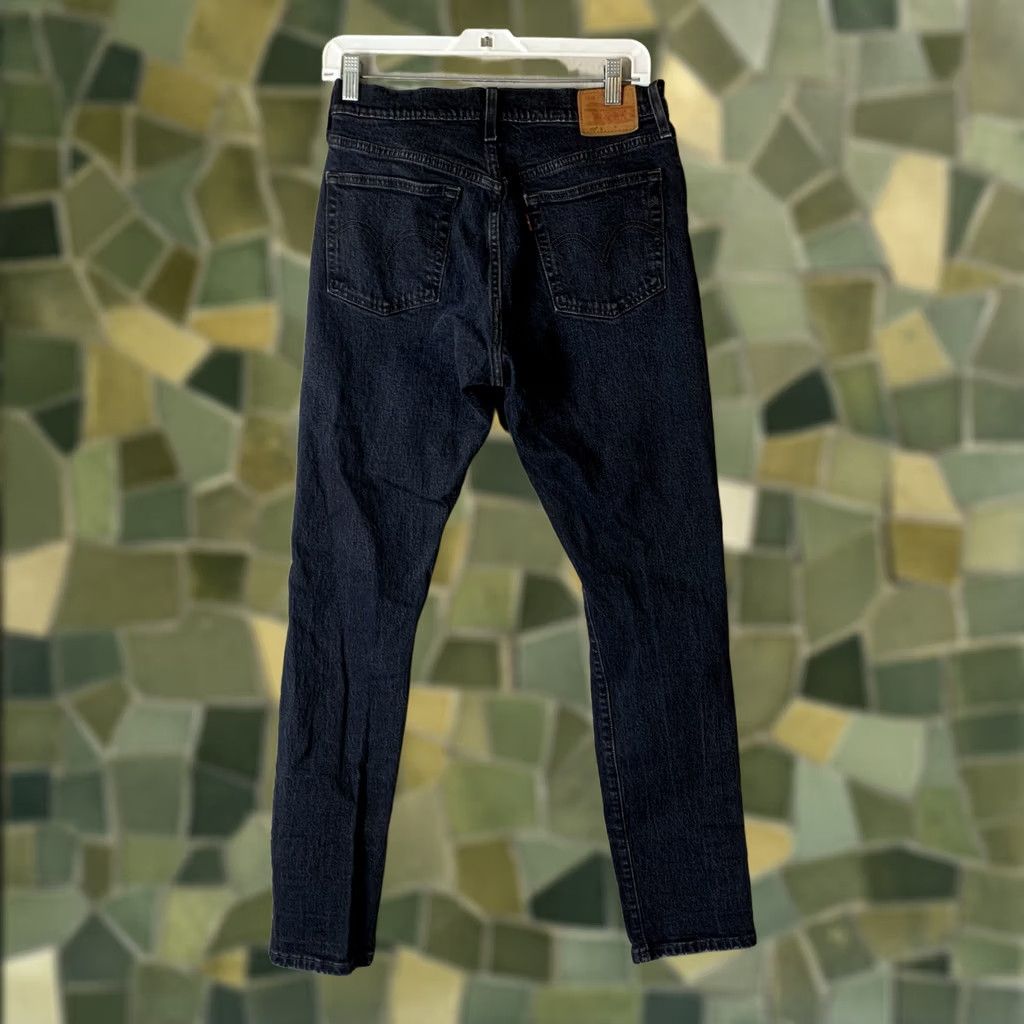 Levi's Levi's Premium 501 S Jeans Women 28x30 Black Button Fly Distressed Western Retro Grunge Hipster School Y2K Floral? Wait. Size 28" / US 6 / IT 42 - 1 Thumbnail