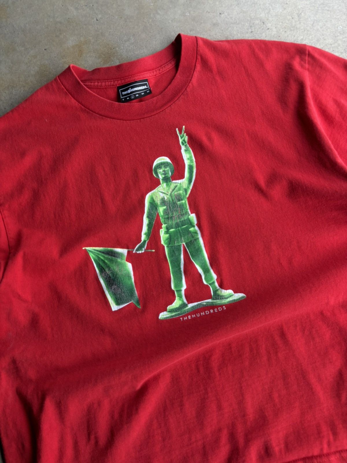 The Hundreds Crazy The Hundreds Toy Army Character Boxy Tee Size US XL / EU 56 / 4 - 3 Thumbnail