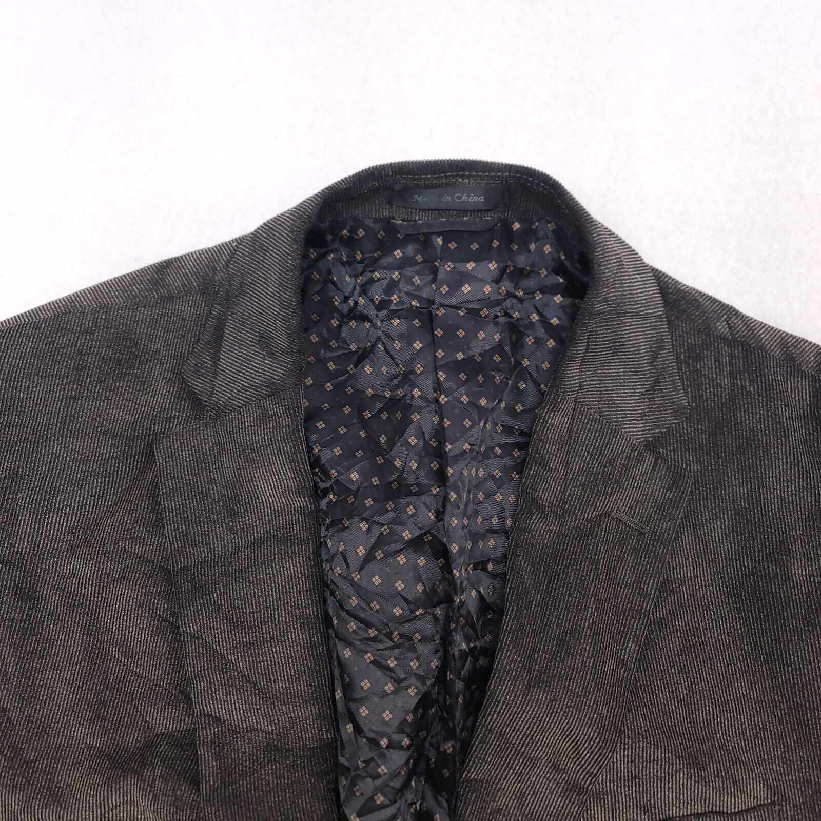 Chaps Chaps Casual Two Button Suit Jacket Mens Size 44R Brown Size 44R - 1 Thumbnail