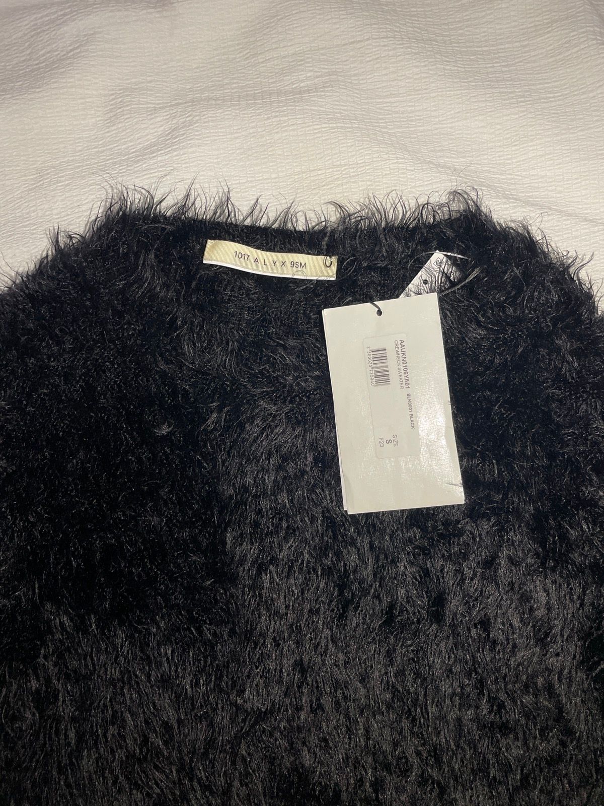 1017 ALYX 9SM 1017 ALYX 9SM Faux Fur Neck Sweater | Grailed