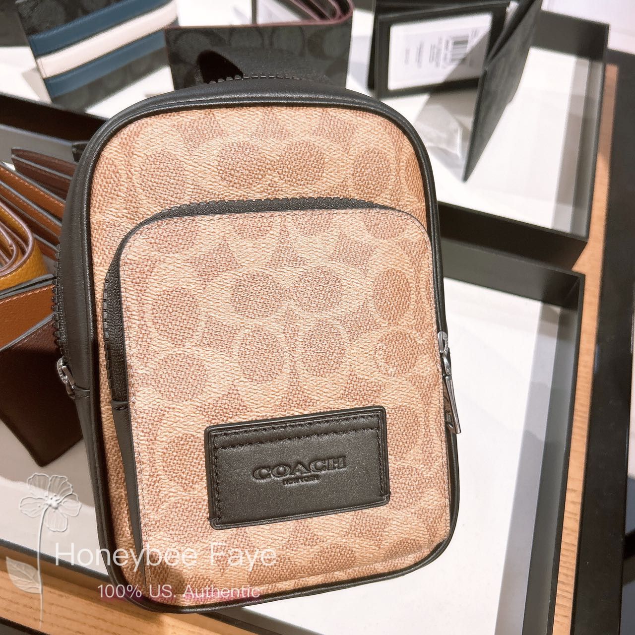 Coach Racer Sling Pack In Signature CV763 Size ONE SIZE - 2 Thumbnail