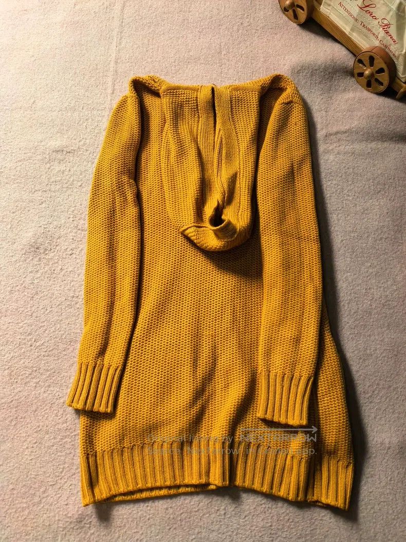 Loro Piana Loro Piana Double-sided knit hooded coat Size S / US 4 / IT 40 - 2 Thumbnail