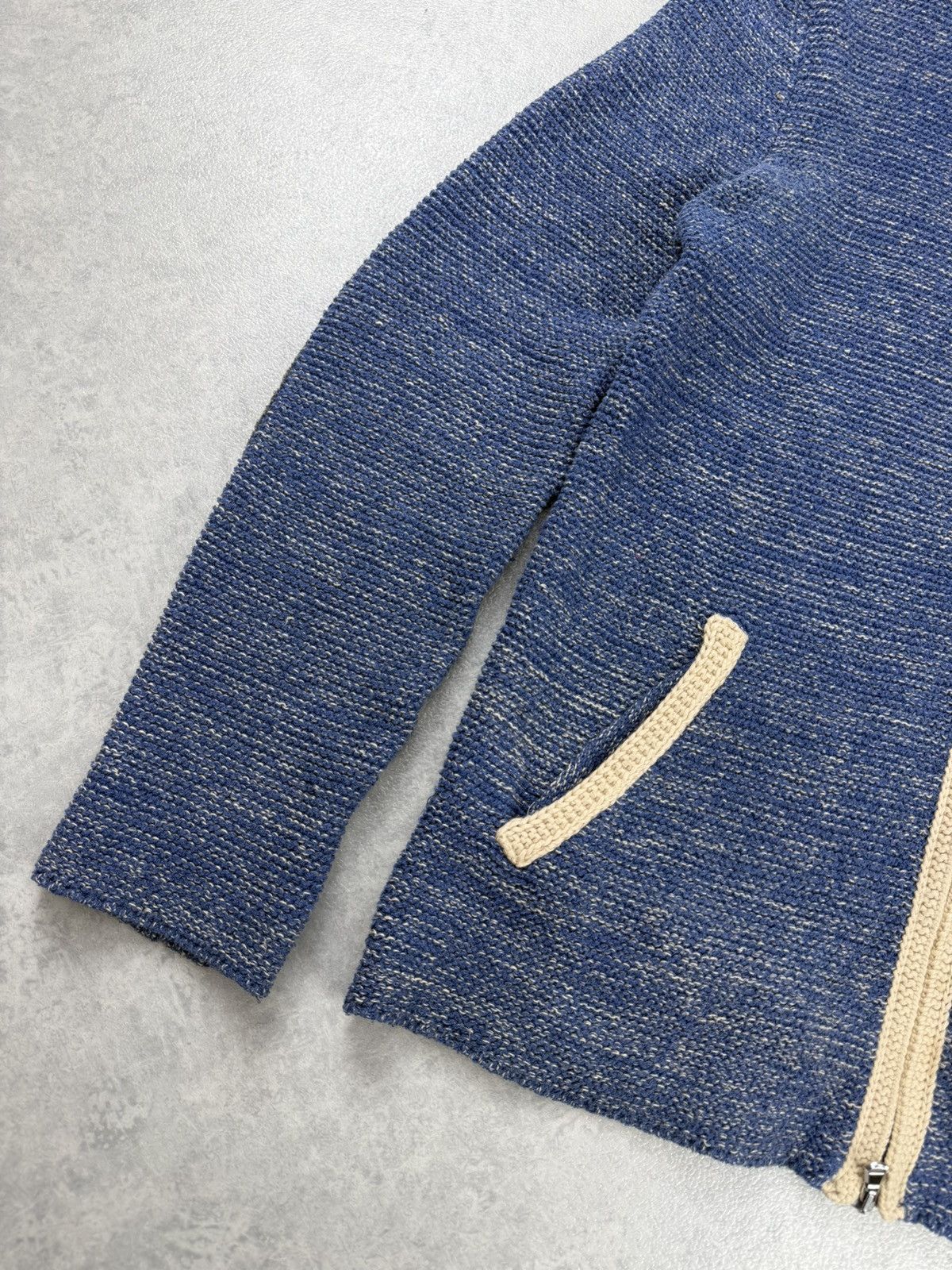 Other Luis Trenker Italy Knit Cardigan Blue Zip Sweater Size M Size US M / EU 48-50 / 2 - 3 Thumbnail