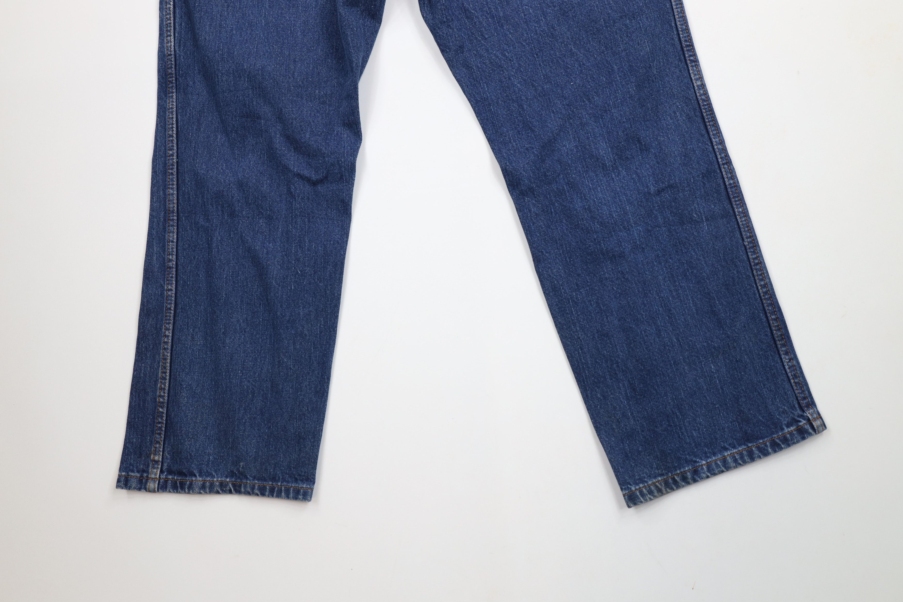 Dickies × Vintage Vintage Dickies Spell Out Wide Leg Denim Jean Blue Cotton Size US 38 / EU 54 - 14 Thumbnail