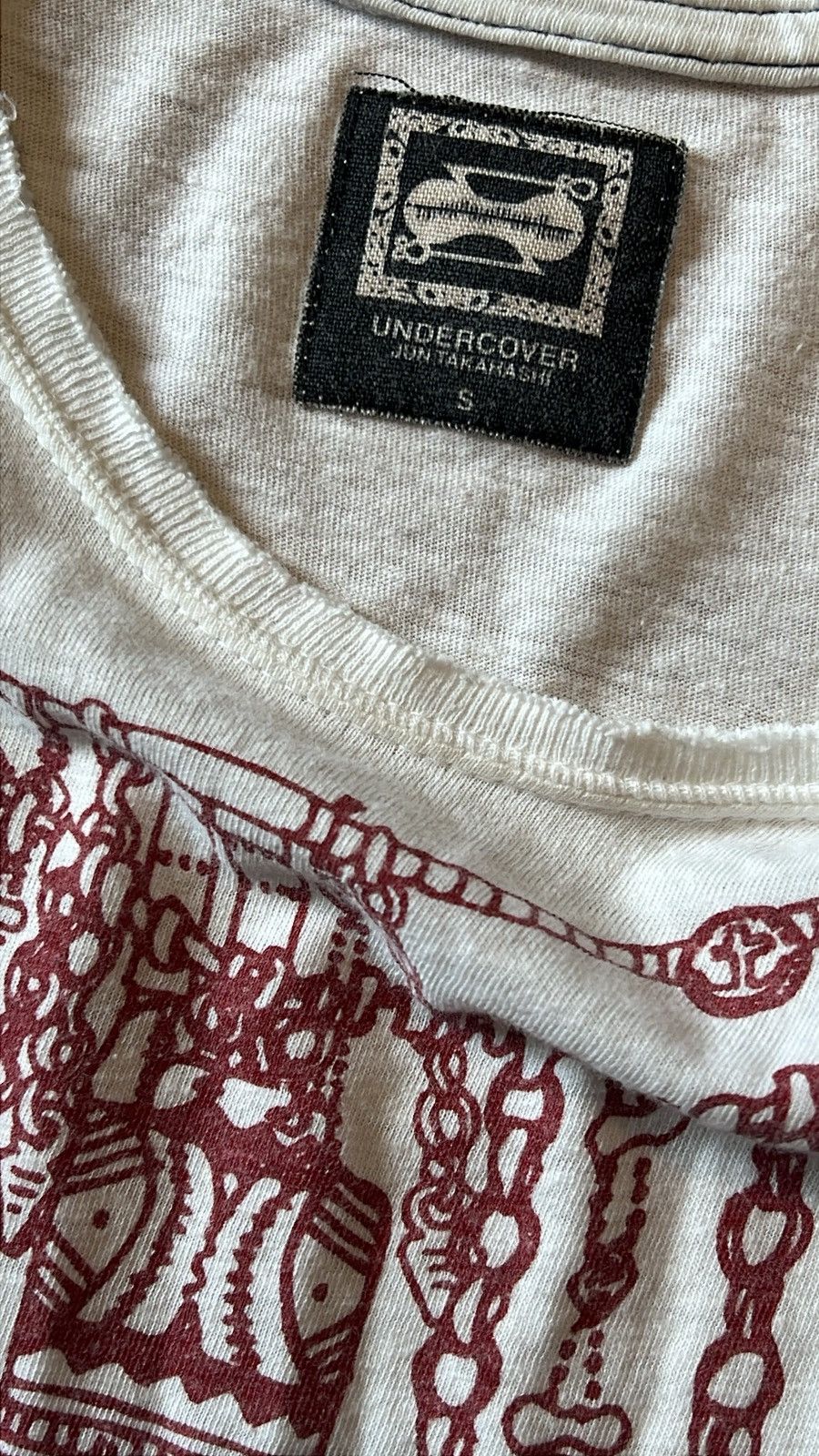 Jun Takahashi × Undercover × Vintage Undercover SS03 Scab Tee Size US S / EU 44-46 / 1 - 5 Thumbnail