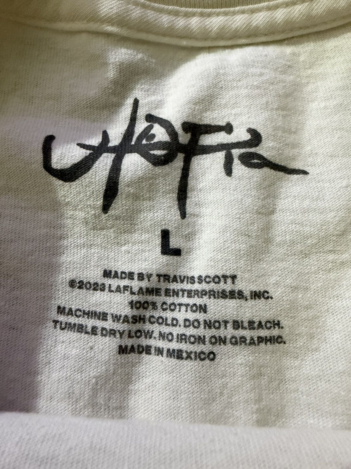 Travis Scott Travis Scott Utopia Tee Size US L / EU 52-54 / 3 - 3 Thumbnail