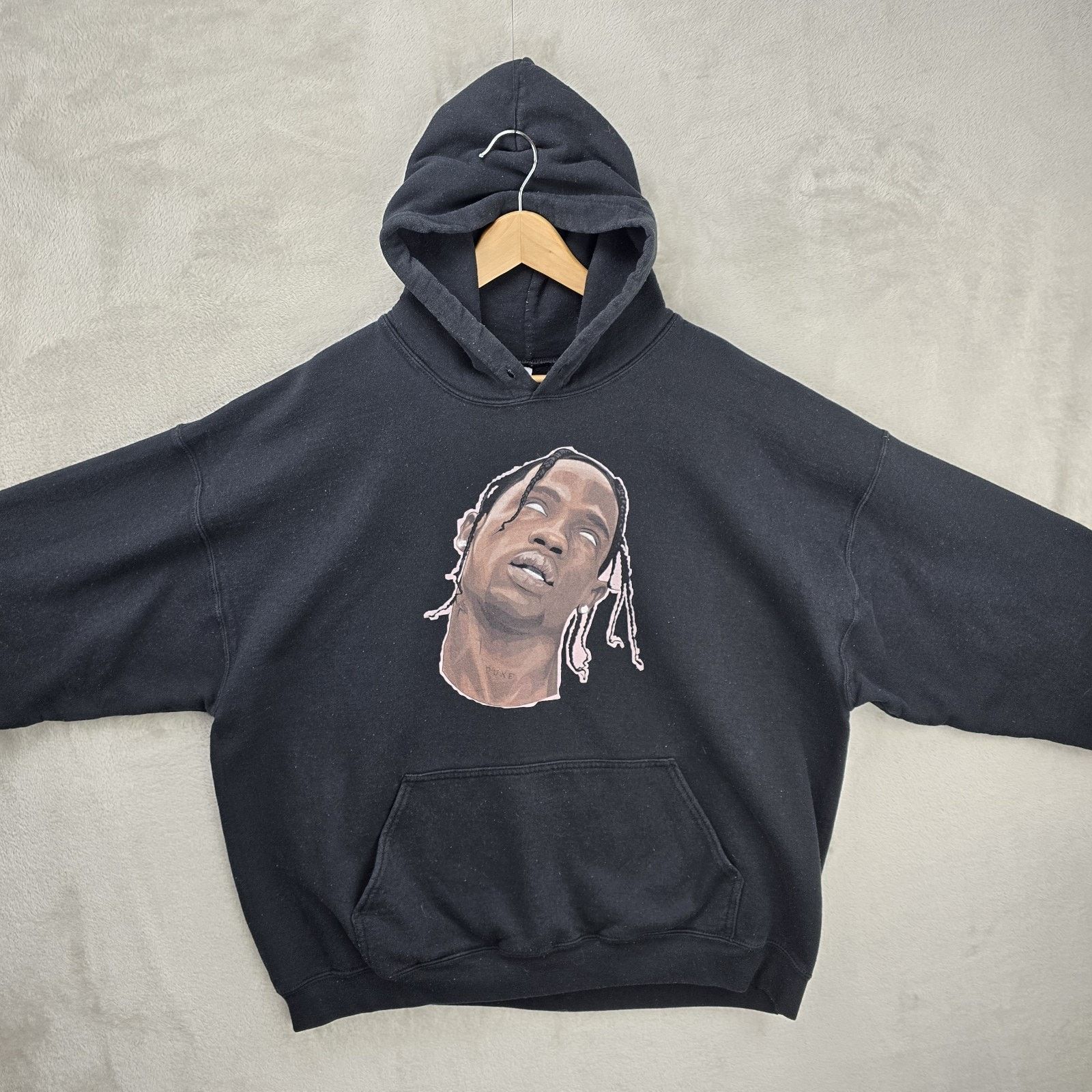 Gildan Travis Scott Astroworld Hoodie Sweatshirt Mens XXL Black Size US XXL / EU 58 / 5 - 2 Thumbnail