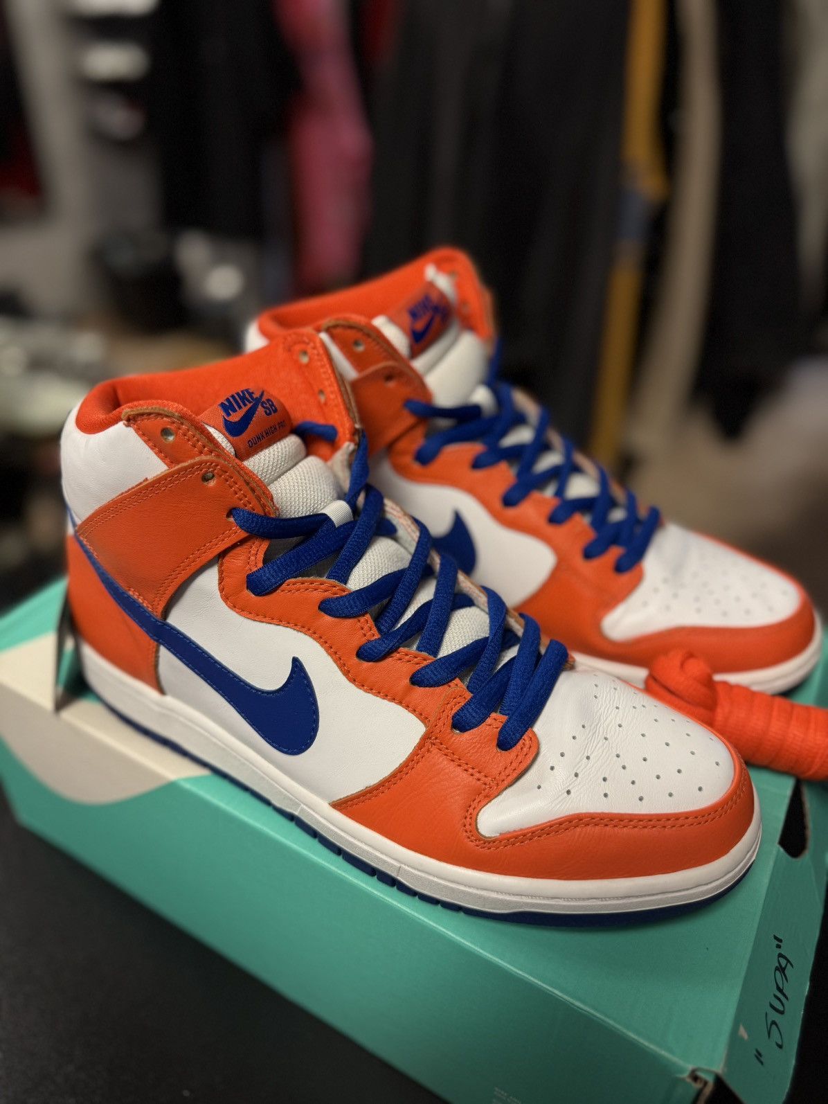 Nike Size 11 - Nike SB Dunk High Danny Supa 2017 (AH0471-841) Size US 11 / EU 44 - 5 Thumbnail