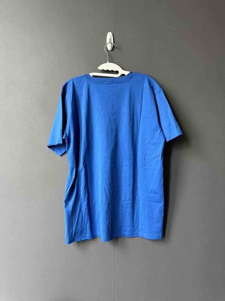 Celine Celine Blue Logo Short Sleeve Tshirt Size US L / EU 52-54 / 3 - 2 Thumbnail