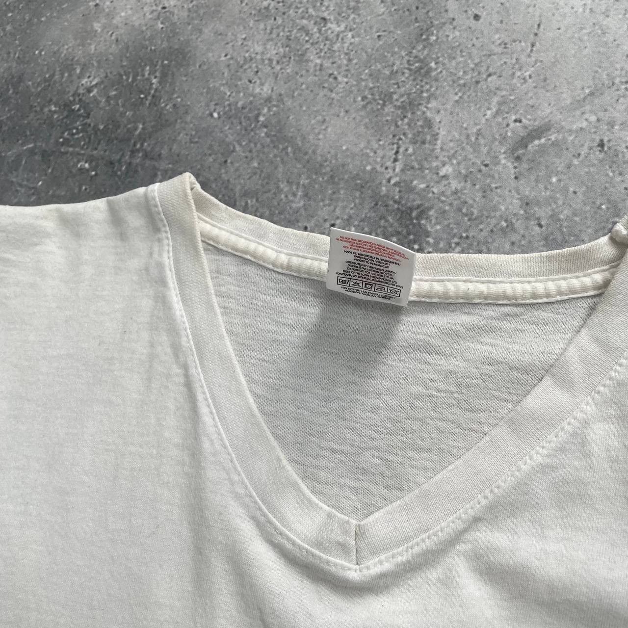 Band Tees Simple Minds Empires And Dance Promo V-Neck T Shirt White M Size US M / EU 48-50 / 2 - 6 Thumbnail