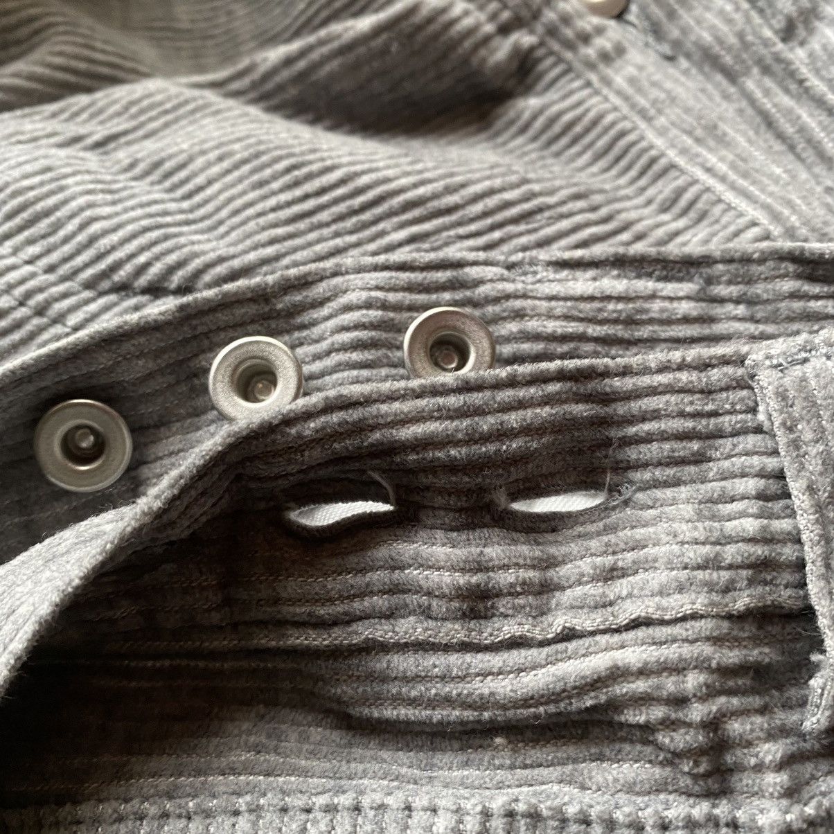 ANREALAGE Anrealage Wrap Grey Corduroy Pants Size US 32 / EU 48 - 9 Thumbnail