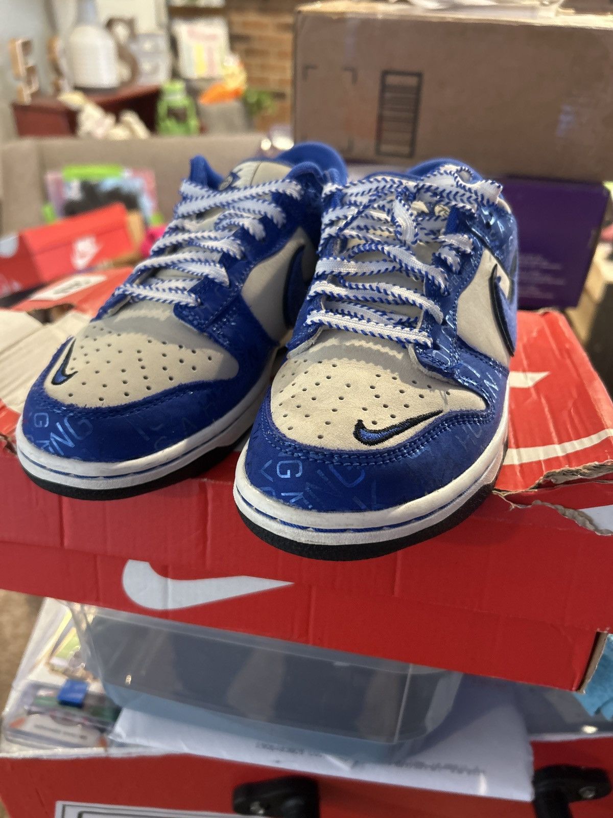 Nike Nike Dunk Low Jackie Robinson. Size-6y. OG All Size US 6 / EU 39 - 3 Thumbnail