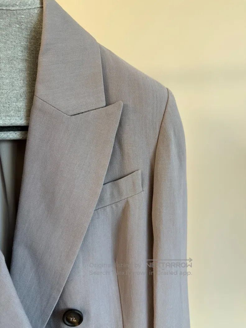 Brunello Cucinelli Brunello Cucinelli Double Breasted Suit Size S / US 4 / IT 40 - 4 Thumbnail