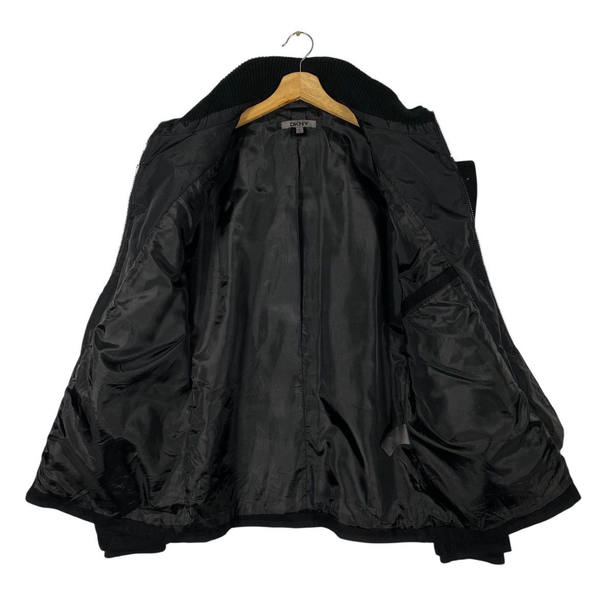 DKNY Donna Karan New York Wool Button/Zipper Jacket L Size Size US L / EU 52-54 / 3 - 6 Thumbnail
