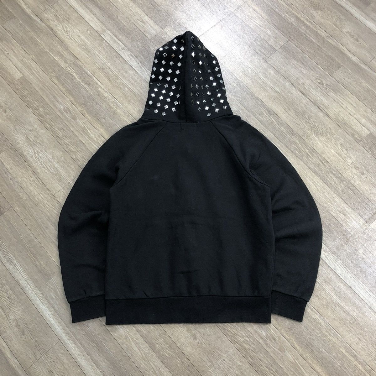 If Six Was Nine × Japanese Brand × Le Grande Bleu (L.G.B.) 2000s Rock Candy Studded Goa Lgb Punk Style Zipper Hoodie Size US M / EU 48-50 / 2 - 19 Thumbnail