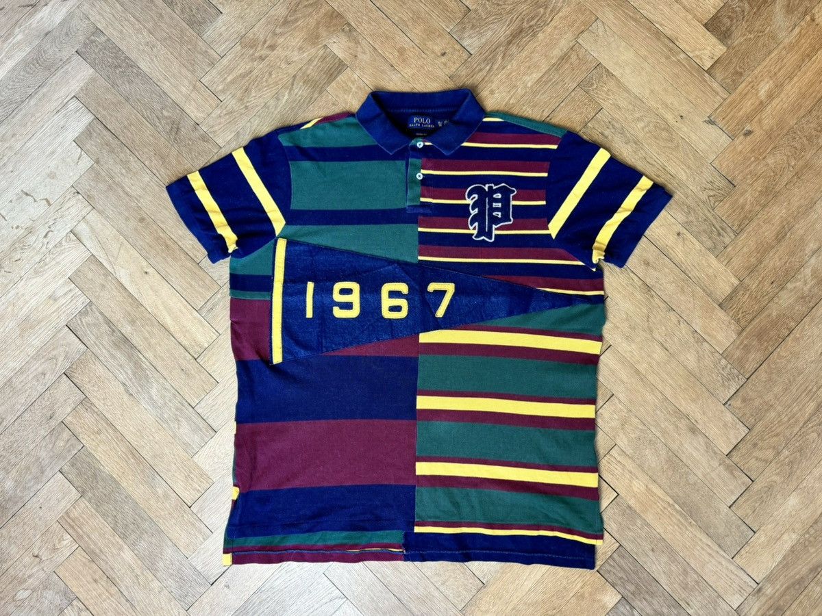 POLO RALPH LAUREN POLO SHIRT MEN'S SIZE XL/TG LONG SLEEVE
