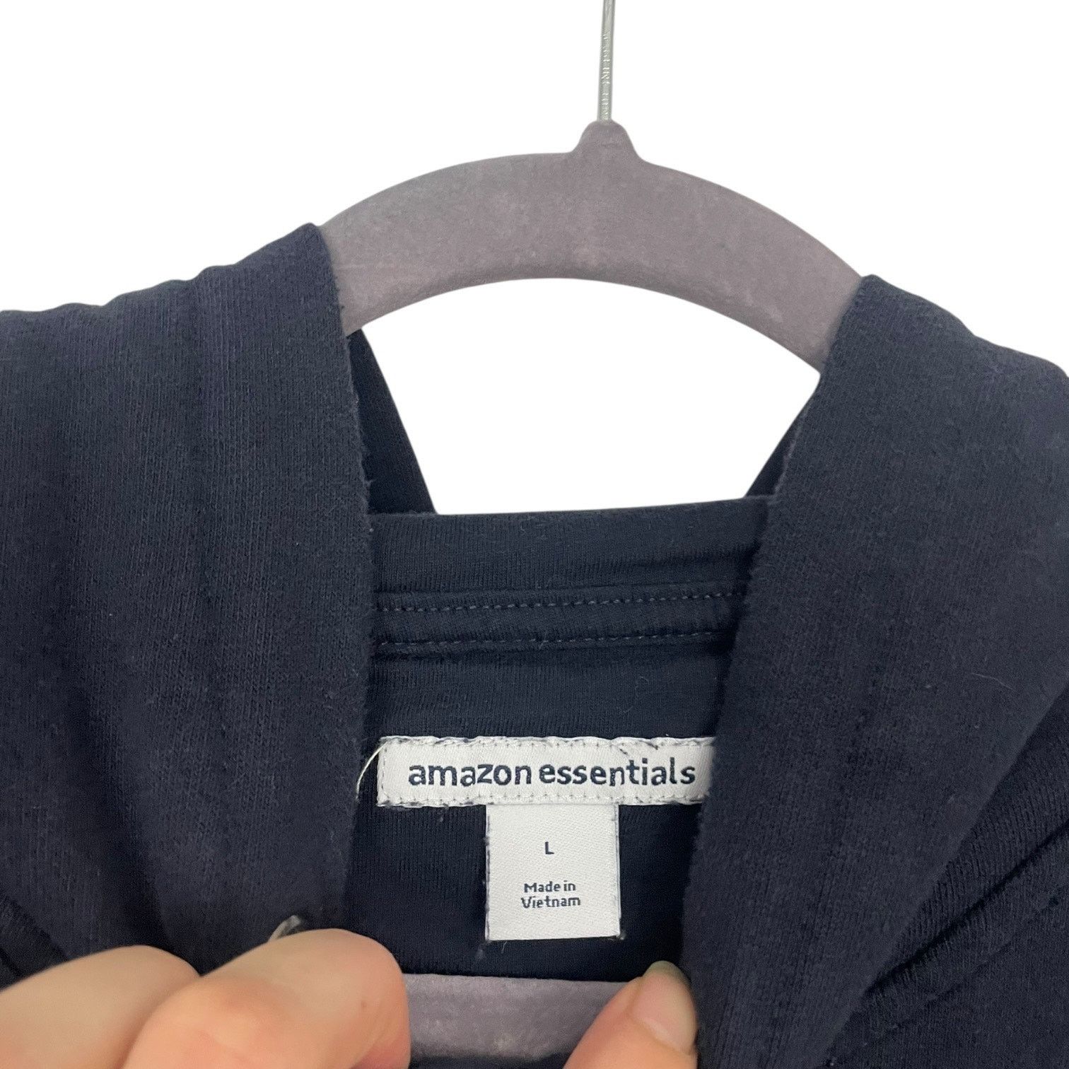 Other Amazon Essentials Navy Blue Hoodie Sweatshirt Size L / US 10 / IT 46 - 6 Thumbnail